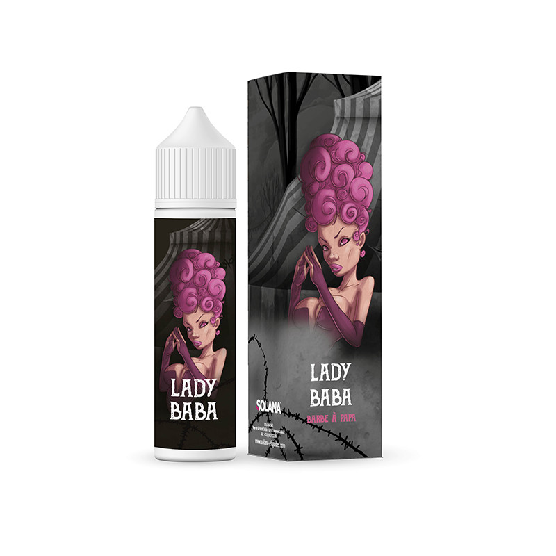 Solane Lady Barnum e-liquide saveur barbe a papa